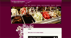 Desktop Screenshot of ilgelato-hawaii.com